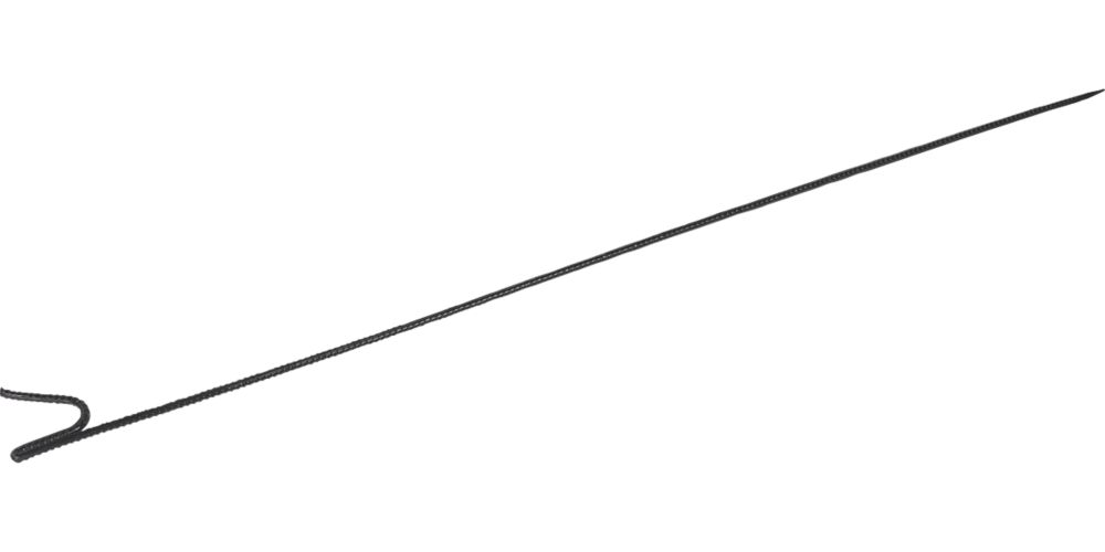 Piquets de clôture Roughneck 64-611 1,2m x 9mm noirs, lot de 10