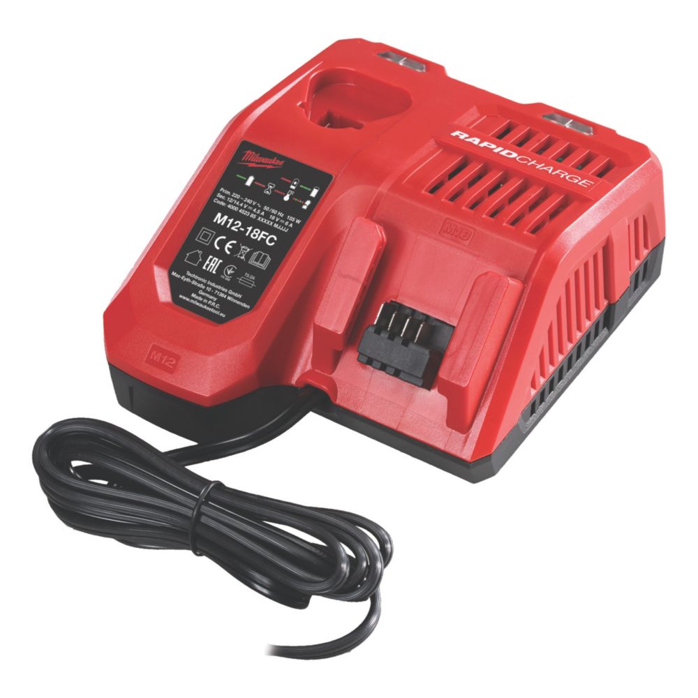  Chargeur rapide Li-Ion RedLithium 12/14,4/18V Milwaukee
