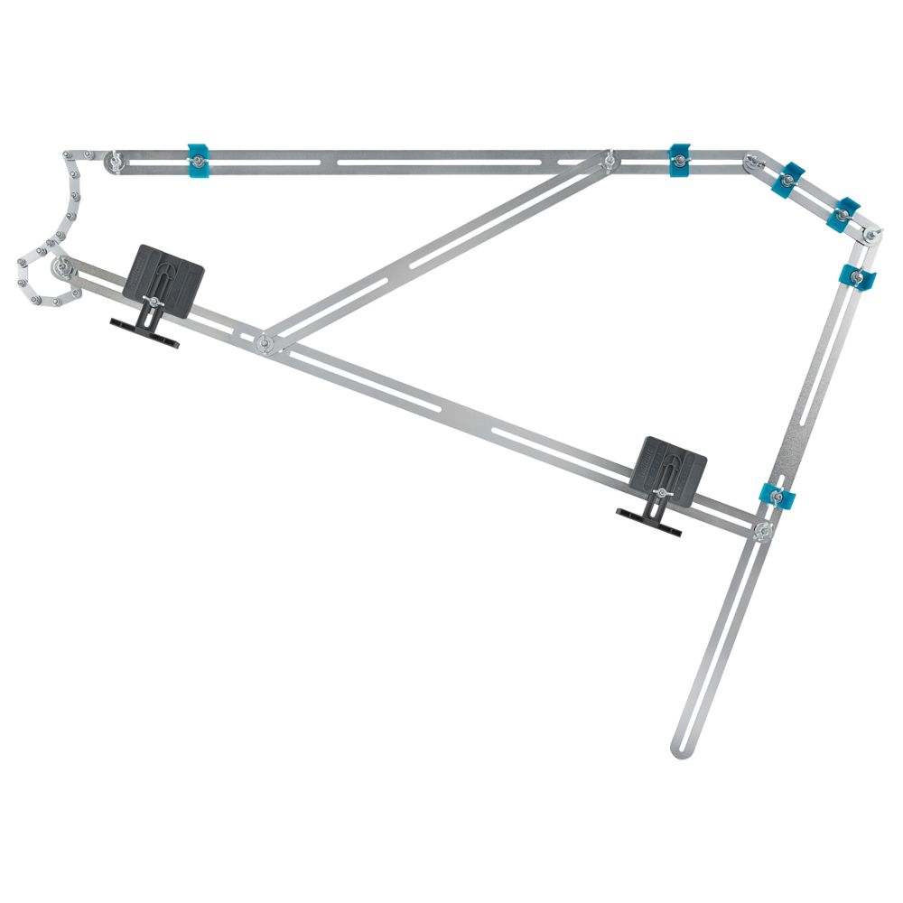 Gabarit pour marches d'escalier Wolfcraft, lot de 1