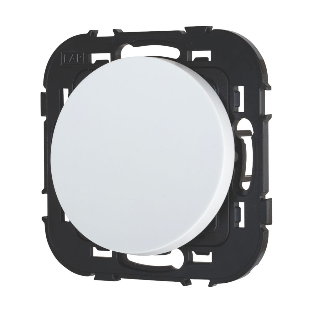 Poussoir 1 poste LAP Composable Blanc