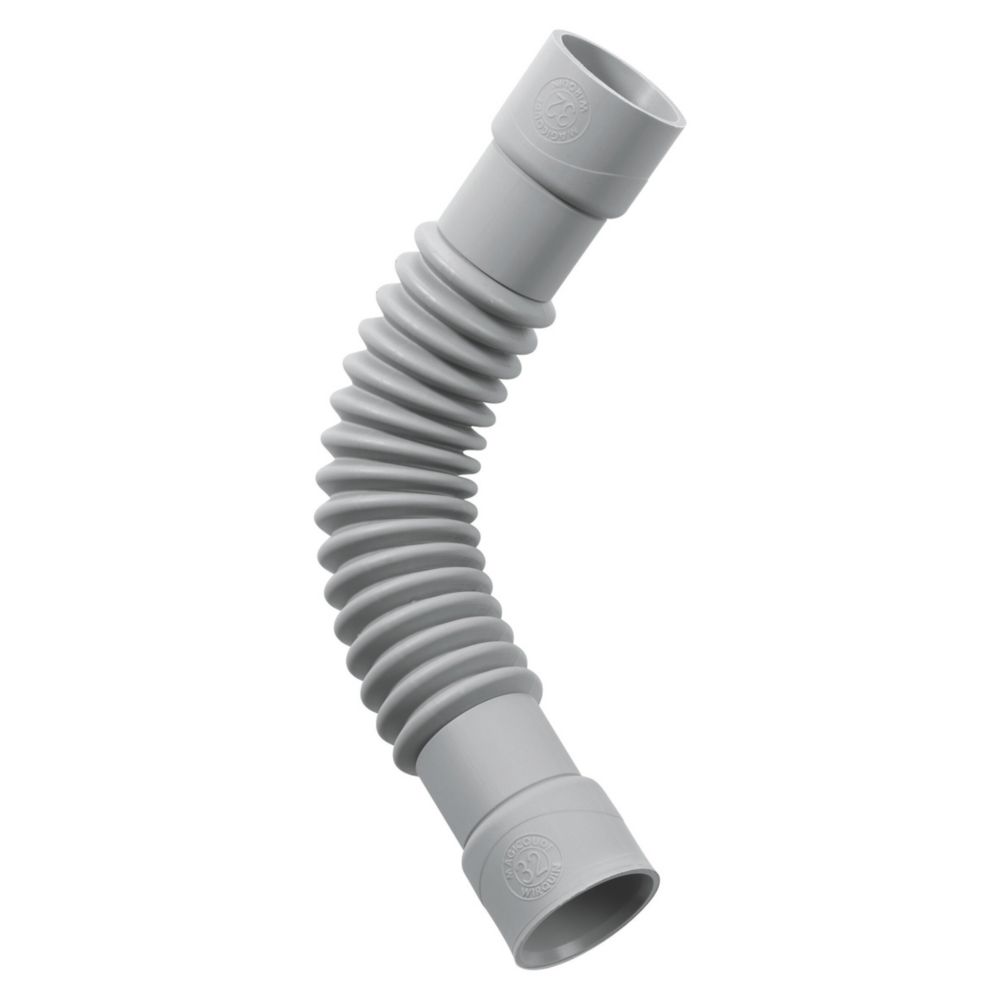 Raccord d'évacuation souple PVC à coller 32mm Magicoude Wirquin 