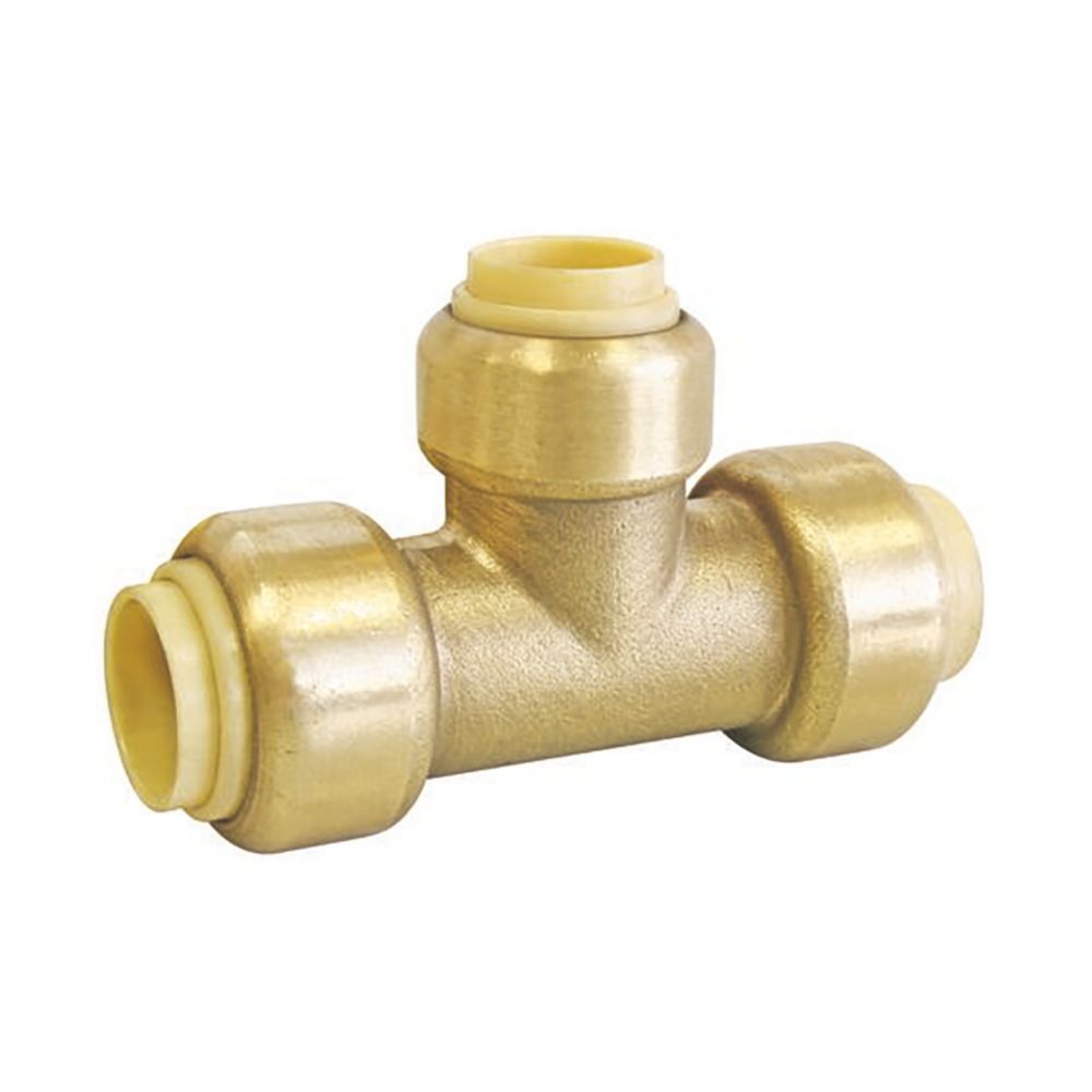 Té réducteur à emboîter en laiton Somatherm 16mm x 14mm x 16mm 