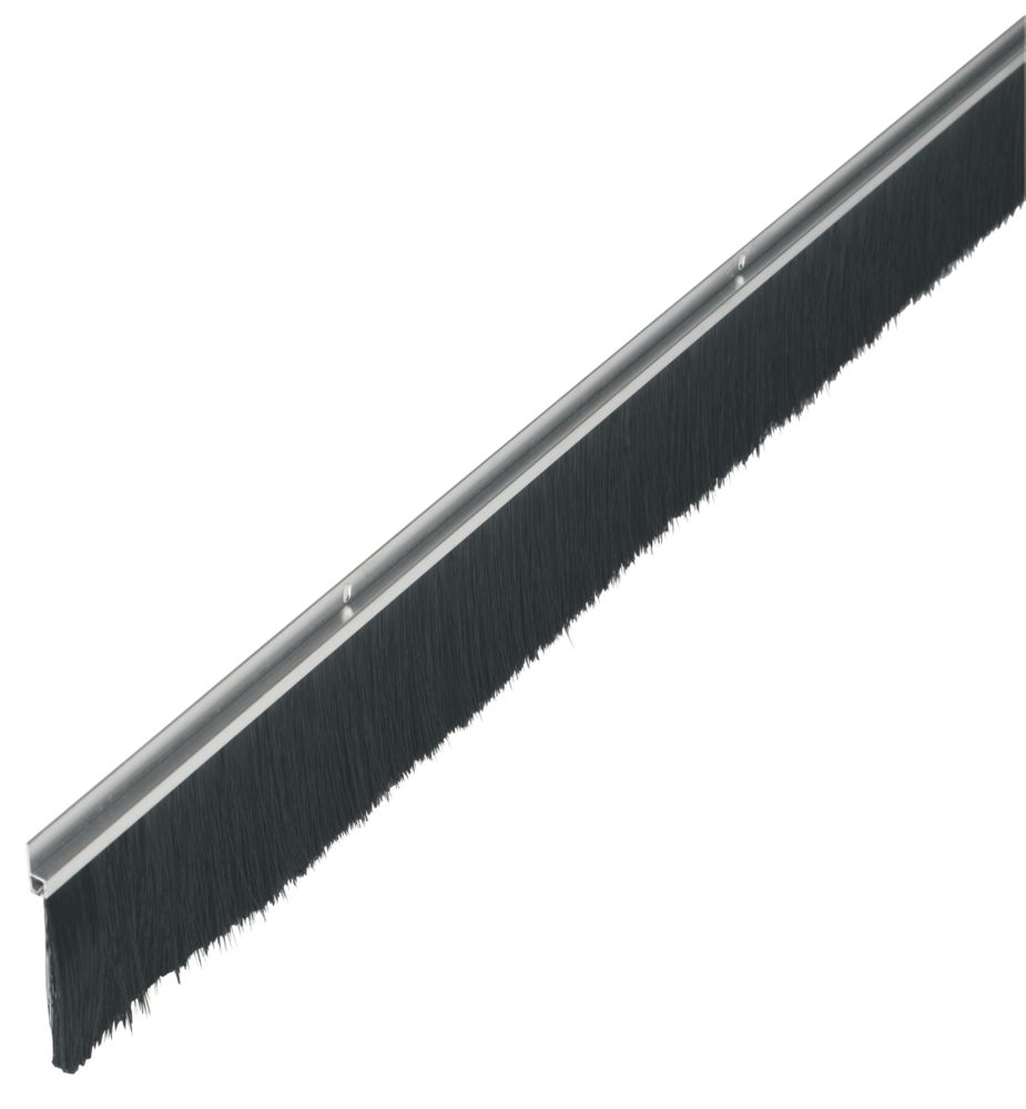 Joint brosse bas de porte aluminium : Devis sur Techni-Contact - Joint  brosse bas de porte en F