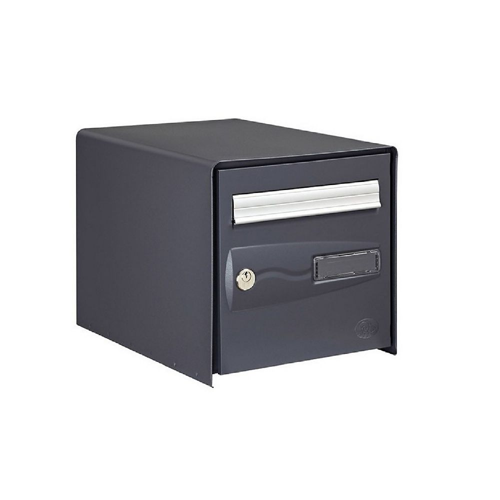 Boîte aux lettres 1 porte Decayeux Oceanis Gris Ral 7016
