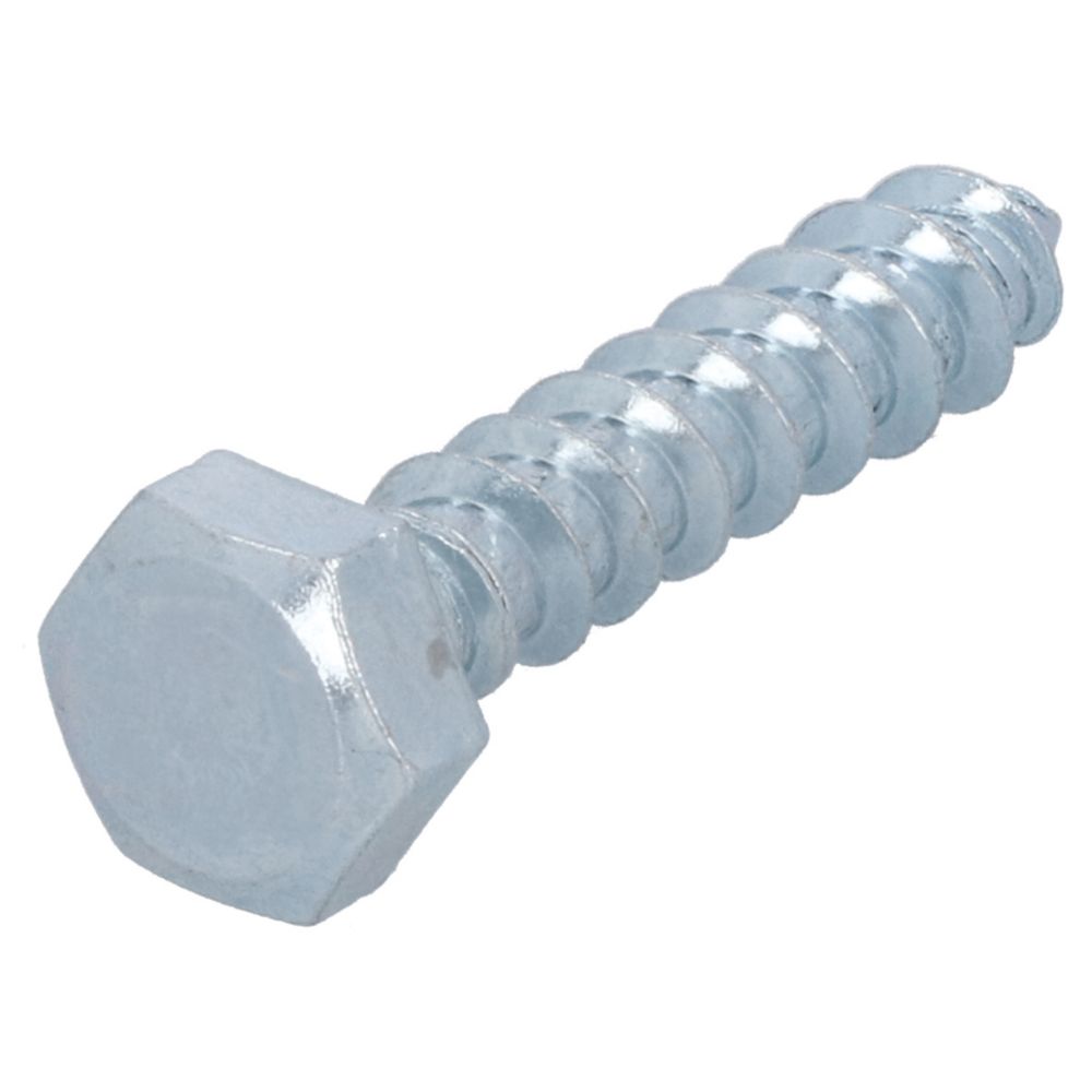 50 tirefonds Suki finition zinguée M6 x 40mm