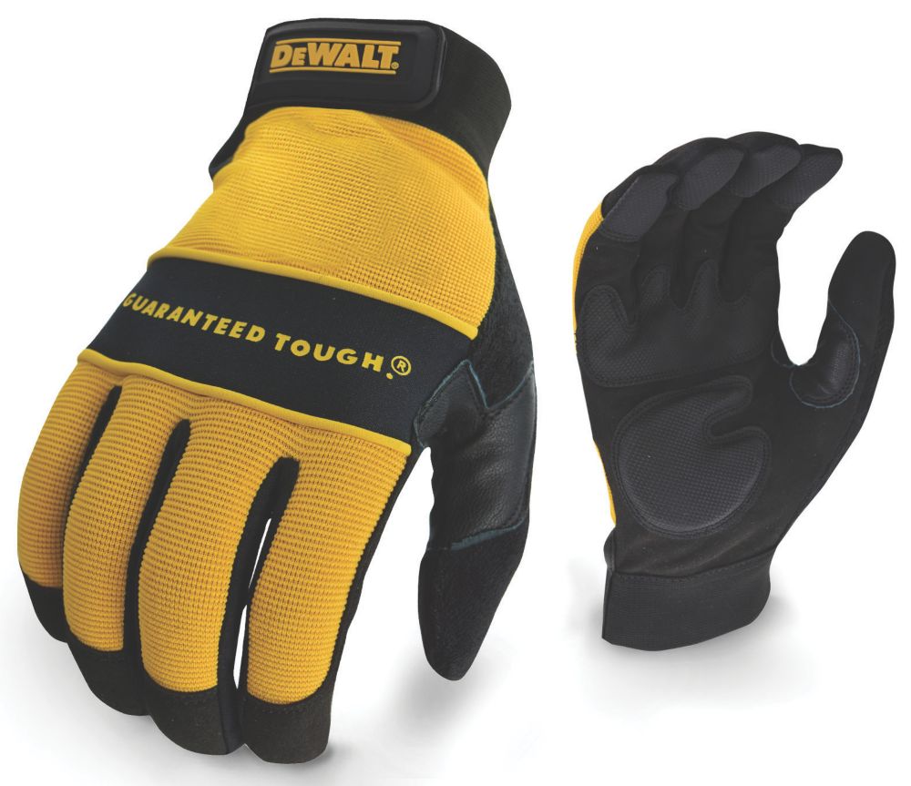 Gants de manutention DeWalt DPG21L noir/jaune taille L