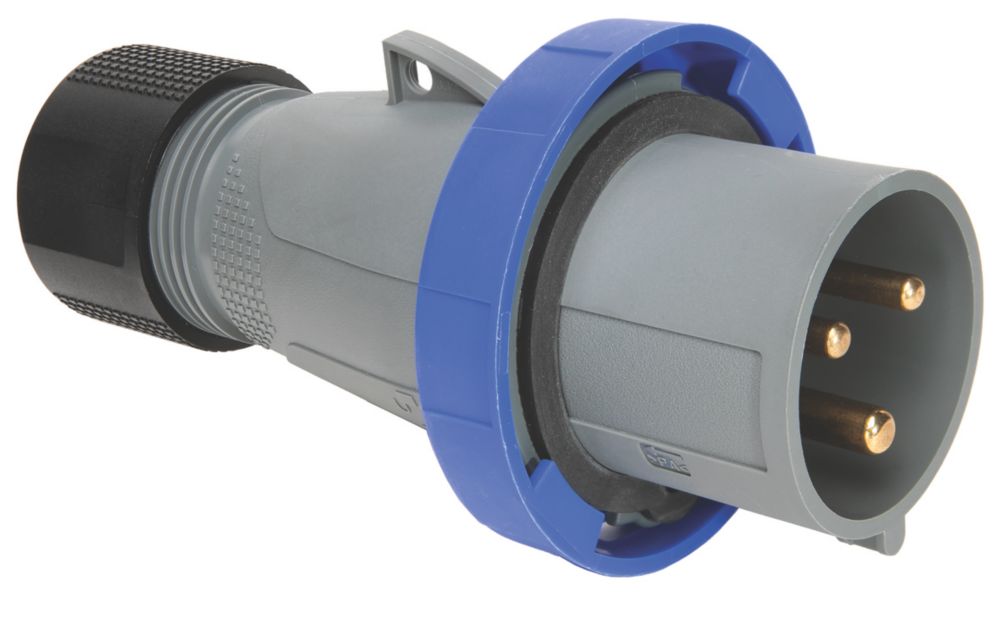Fiche mobile droite 2P+E 32A 250V bleue IP67 ABB