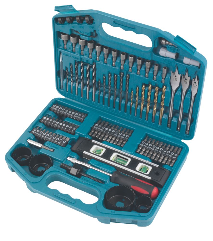Coffret de 101 accessoires à queue droite Makita 