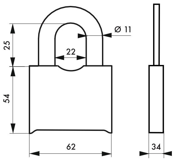 Cadenas à Code - Thirard