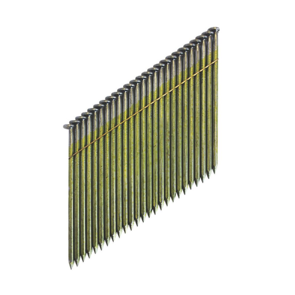 2 200 clous de charpente en bande collée galvanisés DeWalt 2,8 x 63mm