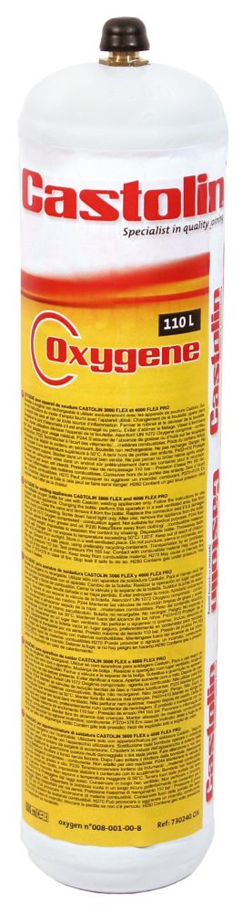 Cartouche d'oxygène jetable Castolin 950ml 145g