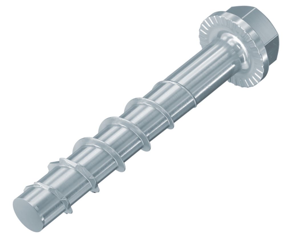 Fischer Paquet de 50 vis à béton Ultracut à tête hexagonale 8 x 55mm