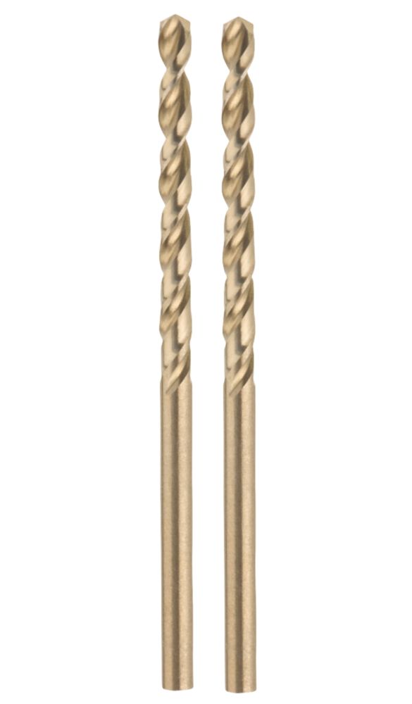 Lot de 2 forets métal HSS Cobalt 3,5 x 70mm DeWalt Extreme