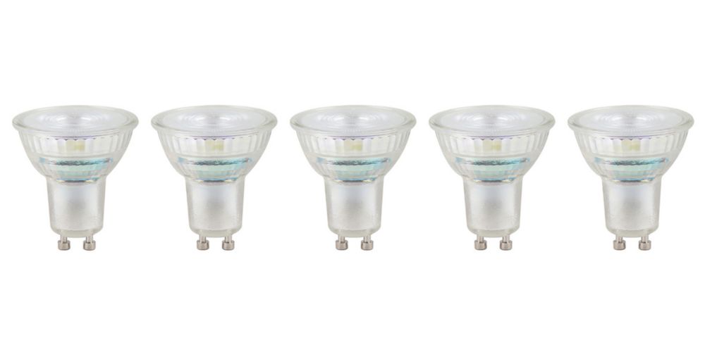 Lot de 5 ampoules LED LAP 0321782730 GU10 230lm 2,4W
