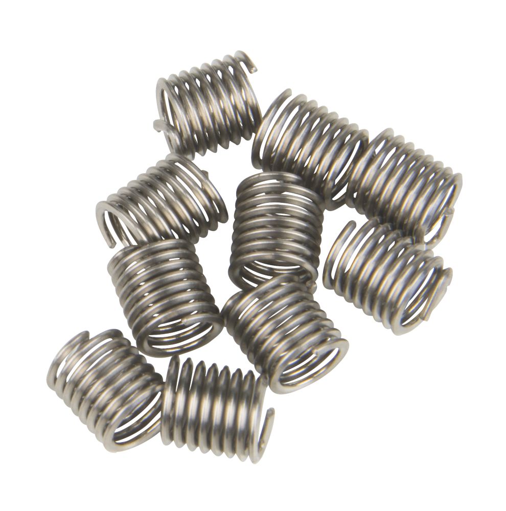 Lot de 10 Inserts de réparation de filetage Helicoil M5 x 0,8mm