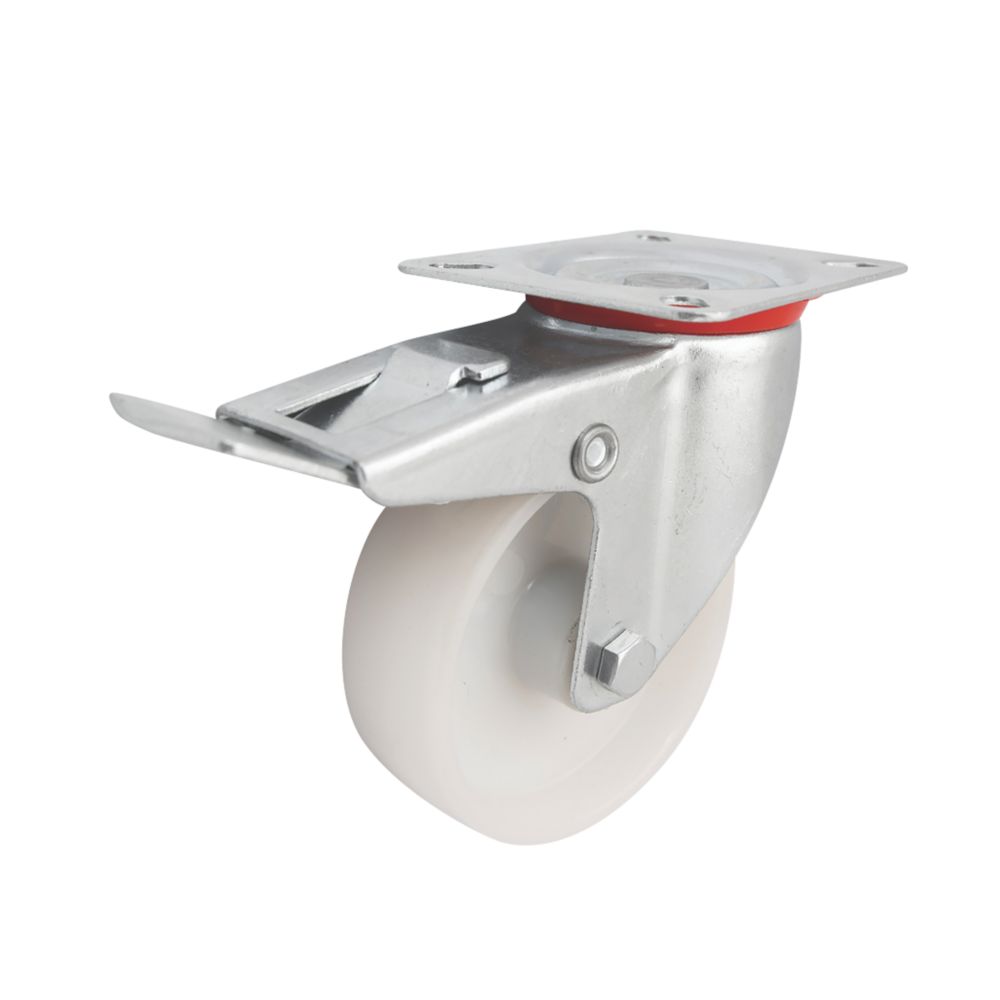  Roulette pivotante avec frein 100mm 