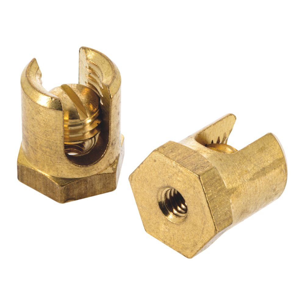 Serre-fils à œillet métalliques non isolés 17mm Klauke, lot de 10