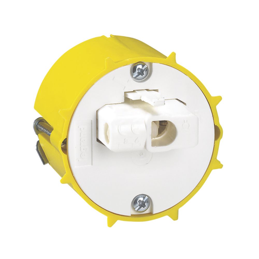 Kit de pose en saillie pour boîte d'encastrement DCL Legrand 54mm, 1 poste, noir 