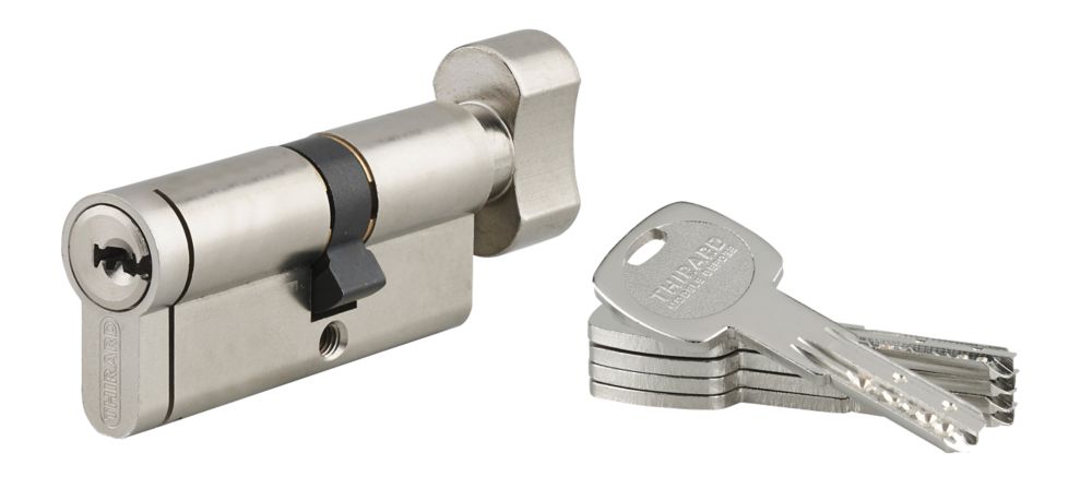 Lot de 1 cylindre de serrure Thirard Transit 2 00018758 30x40mm
