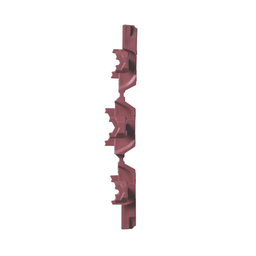 Serre-câble 3 entrées ABB AS9.10 76mm x 20mm, 10 pièces