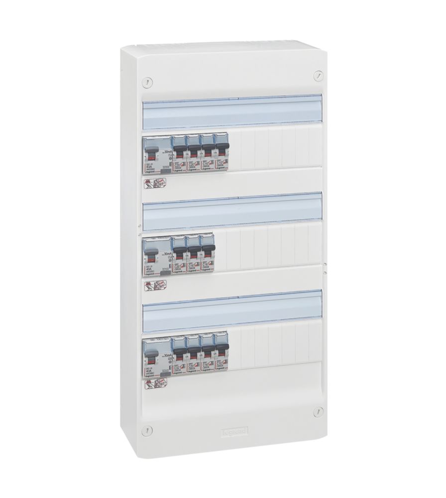  Tableau électrique pré-équipé Legrand Drivia, 39 modules, à 33 voies 