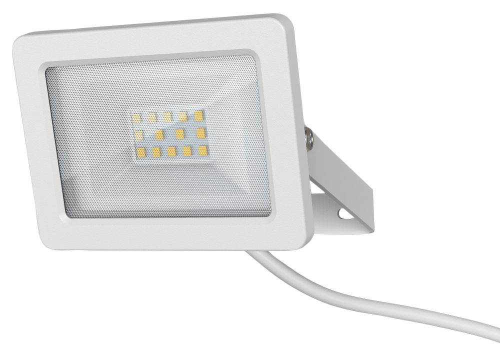 Projecteur LED extérieur blanc LAP 5000K IP65 1000lm