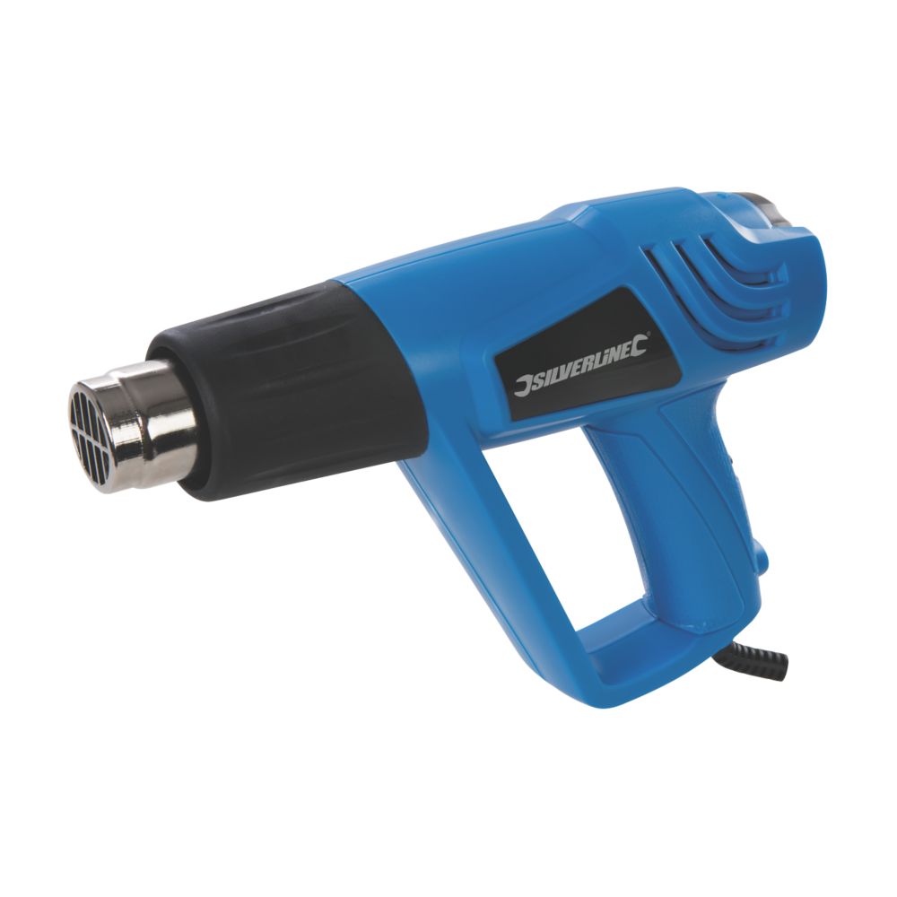 Pistolet thermique électrique réglable Silverline 2 000W 240V