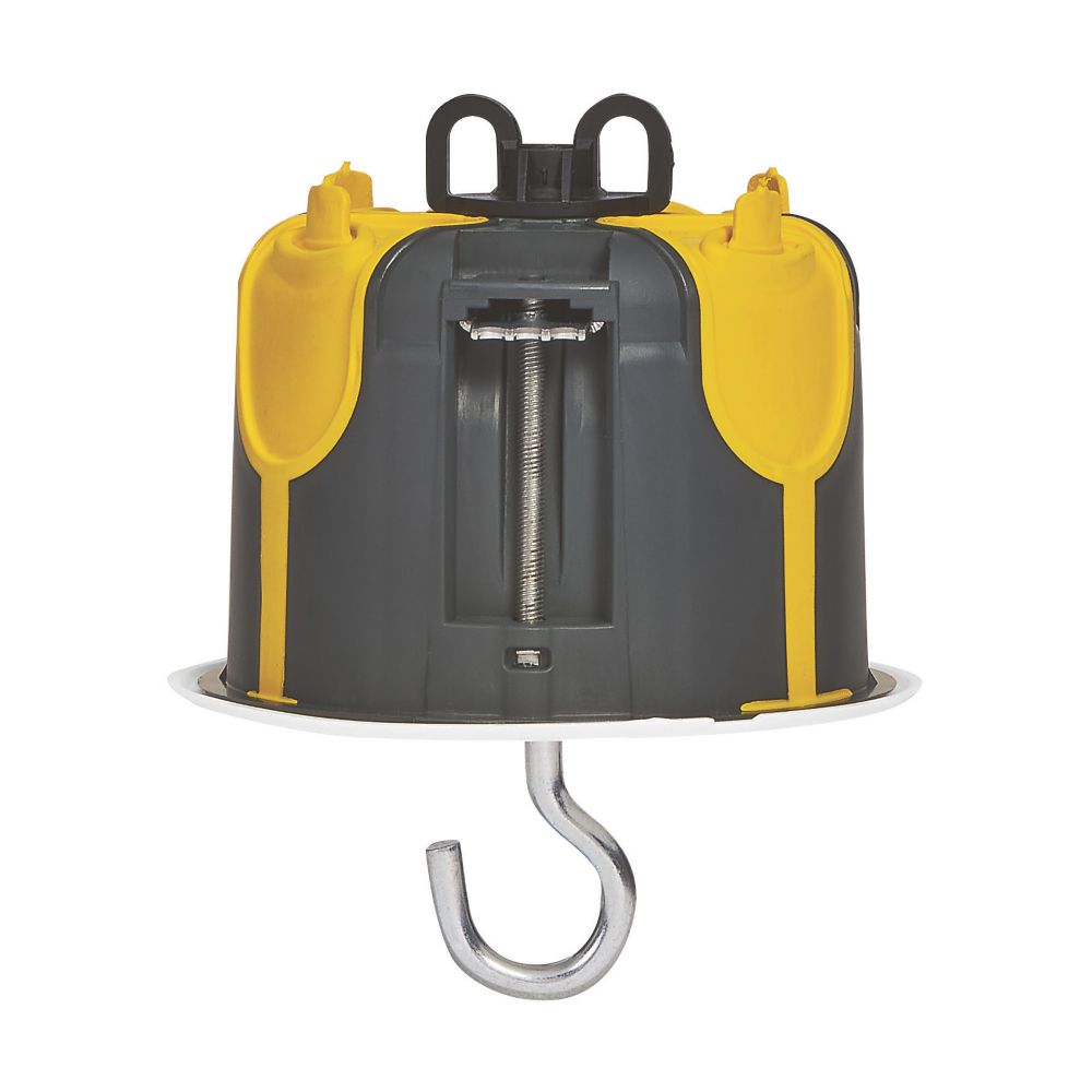 Boîte d'encastrement DCL en saillie Legrand 50mm, 1 poste, noire 