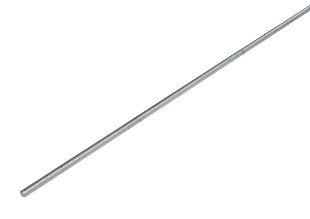 5 tiges filetées en acier zingué brillant Easyfix M12 x 1 000mm