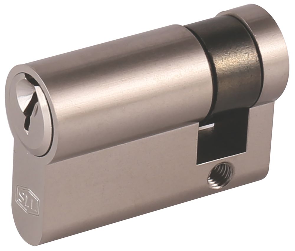 Cylindre simple à 6 points Smith & Locke 45mm en nickel