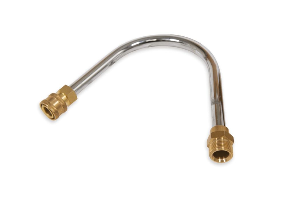 Rallonge de nettoyage de gouttière Mecafer 476009 Chrome 15mm x 200mm
