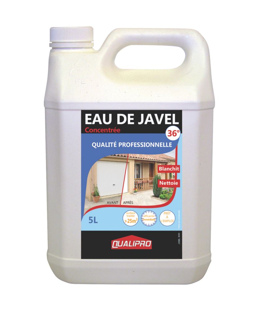Eau de Javel Qualipro 5L  Produits chimiques de nettoyage