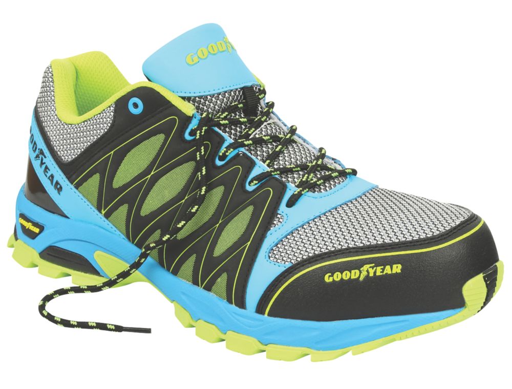 Baskets de sécurité S1 Goodyear GYSHU1503 noires / bleues pointure 43       
