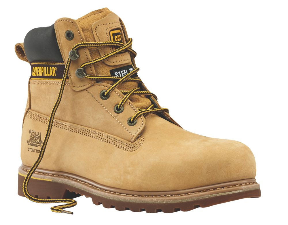 Chaussures de sécurité SB CAT Holton miel pointure 44       