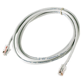  Câble Ethernet RJ45 Cat 5e non blindé beige 0,5m 