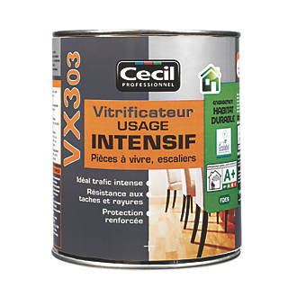 Vitrificateur usage intensif Cecil Professionnel VX303 incolore satiné 5L
