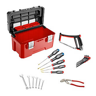 Caisse à outils Facom + 22 outils, Coffret et boîte à outils complète