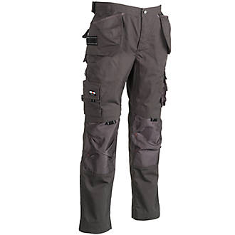 Pantalon à poches multiples Herock Dagan gris, tour de taille 42", longueur de jambe 32", 1 paire