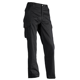 Pantalon de travail à poches Odin Herock, noir, taille 46, longueur 81 cm