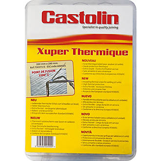 Écran thermique 3 plaques Castolin 200 x 280mm