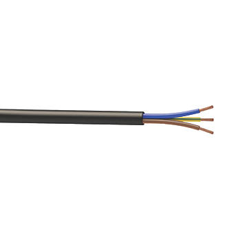 Câble souple H07RN-F 3x2,5mm2 noir - Tambour de 25m
