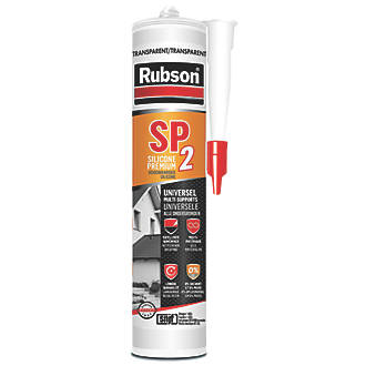 RUBSON Mastic silicone SP2 Joint Universel Translucide Cartouche 300ml