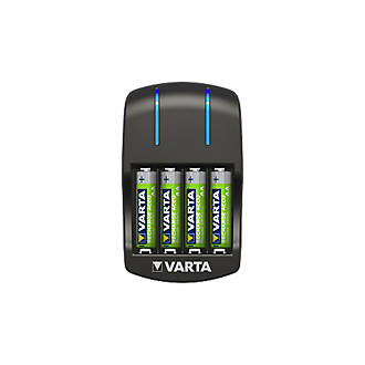 Chargeur de piles Varta + 4 piles AA - R06