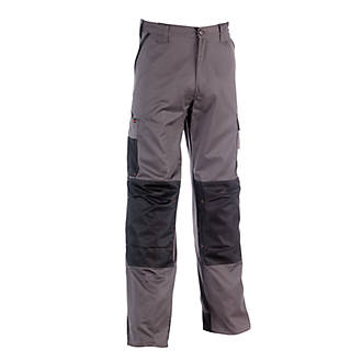 Pantalon à poches multiples Herock Mars gris, tour de taille 41", longueur de jambe 32", 1 paire