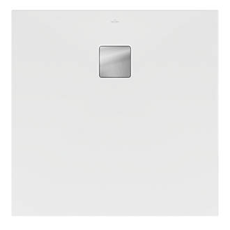 Receveur de douche carré Villeroy & Boch Planeo blanc brillant 1 000 x 1 000 x 40mm