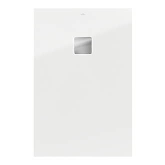 Receveur de douche rectangulaire Villeroy & Boch Planeo blanc brillant 1 200 x 800 x 40mm