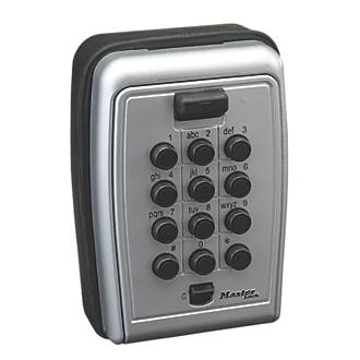 Boîte à clés étanche verrouillable par bouton-poussoir et combinaison Master Lock