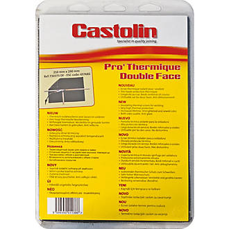 Écran thermique double face Castolin Pro Thermique 210 x 290mm