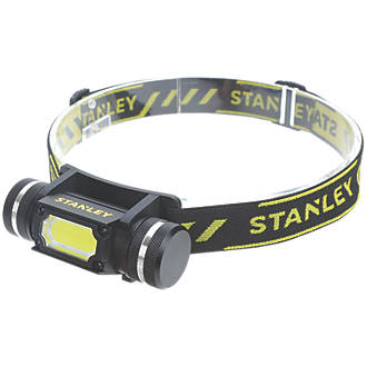 Lampe frontale à LED en aluminium Stanley noire 250lm