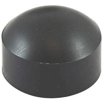 Timco Paquet de 75 capuchons pour rondelle Sela en acier au carbone noir 28mm